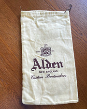 Alden New England Kordelzug Schuh Staubbeutel Paar