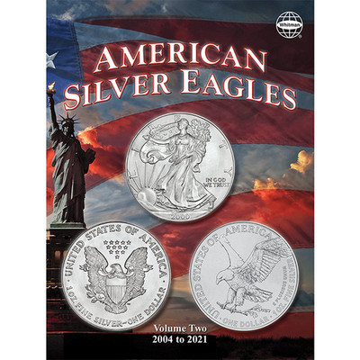 Whitman American Silver Eagle Folder No. 2 (2004-2021) Coin Album 8161 NEW