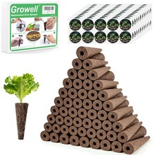 280Pcs Hydroponic Pods Kit, 140 Grow Sponges with 140 Pod Labels, Hydroponics... 0.14 per gallon