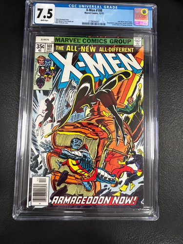 X-Men #108 CGC 7.5 First John Byrne