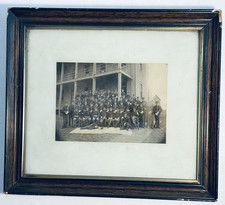 Vintage Antique Framed Civil War Photo  A17
