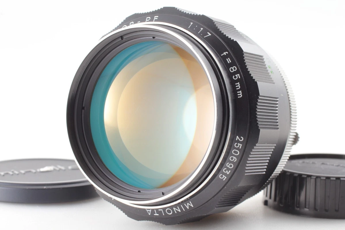 MINOLTA MD ROKKOR 85mm f/2 ロッコール Minolta MD Rokkor 85mm F/2 | LENS-DB.COM