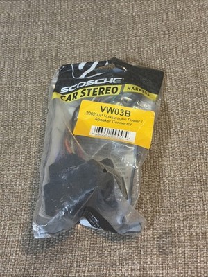 Scosche VW03B Aftermarket Stereo Wire Harness for Select 2002-Up Audi/BMW/VW