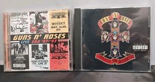 Guns Roses CD's Lot of 2 Live Era '87-'93 Appetite For Destruction Tested