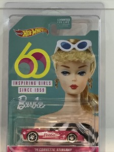 barbie 60th anniversary hot wheels