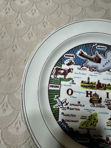 Taylor Smith Taylor USA 6532 Ohio Plate - 9.25" - Picture 2 of 10