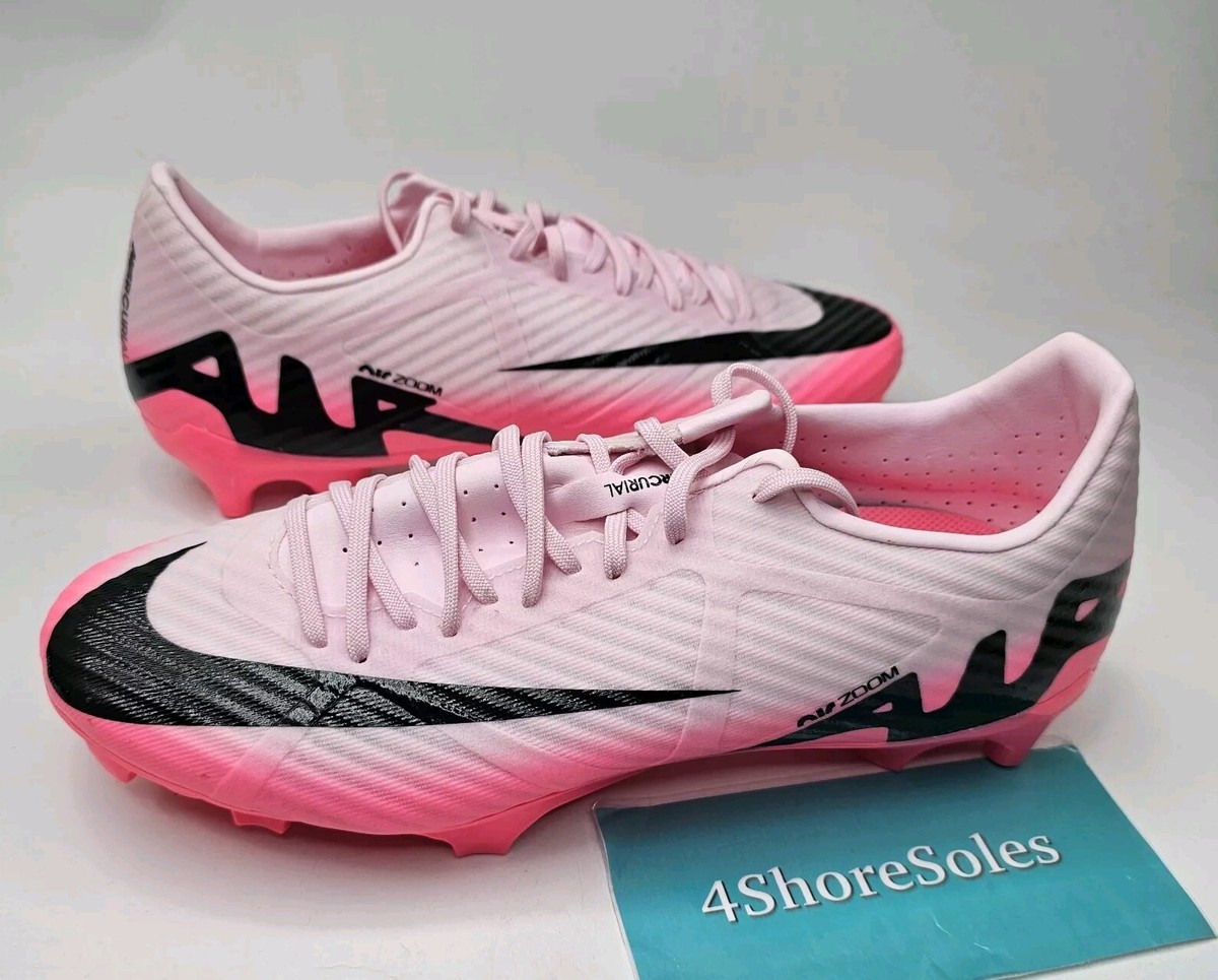 Nike Zoom Vapor 15 Academy FG MG Pink Mens Size 8.5 Soccer Cleats DJ5631-605 New Nike Mercurial Vapor 15 Academy Multi-Ground Low-Top Soccer  main image 3