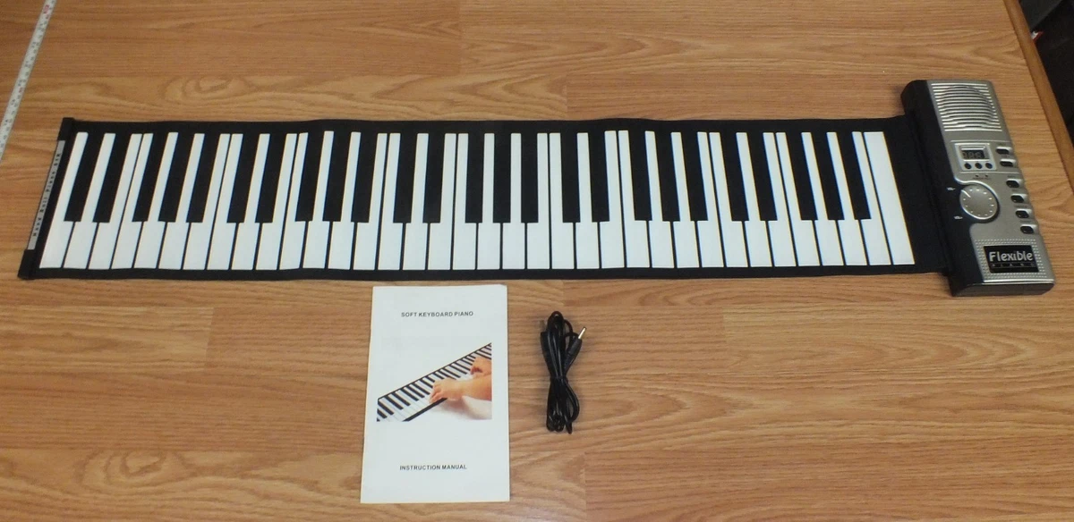 Soft keyboard discount piano 61 midi