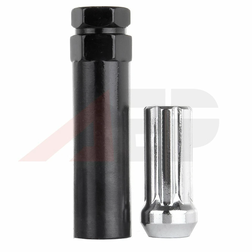 Juego de 32 tuercas M14x1.5 cromadas 7 spline + 2 llaves para Honda Odyssey Hummer H2 Foto 4 de 4