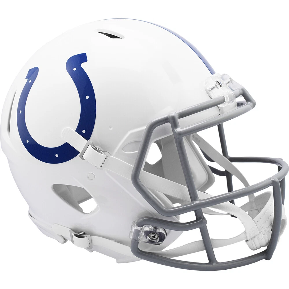 Riddell Indianapolis Colts Speed Authentic Football Helmet - Thumbnail 2