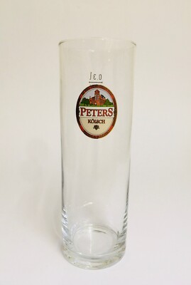 4x Peters Kolsch (Cologne) - German Beer Glass 0.3 Liter *Stange* - NEW