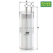 Fuel Filter Mann Filter WK7012 for Audi A6 Avant A6 A8