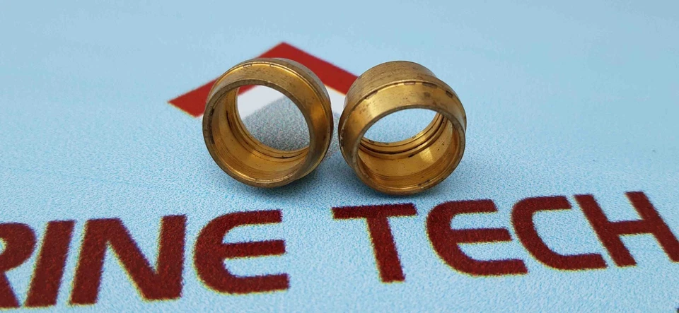 Mischia Di 27X Maniche Compressione Ottone 760-F-08 1/2 Pollice - Immagine 3 di 4