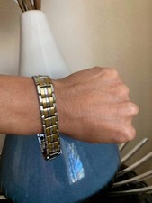 SG New Magnetic Therapy Bracelet 4 Elements Arthritis Balance Energy Pain Relief