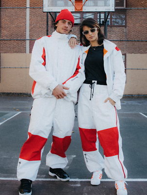 2023 NWT BURTON x RUN DMC GORE-TEX TRACK PANTS L color block