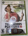 Tiger Woods PGA Tour 10 (Microsoft Xbox 360, 2009) Brand New Factory Sealed