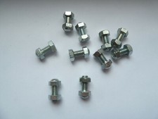 ✨ Ancien stock / NOS – Lot de 4 Vis / Écrous de carter Algi – Vélo Cyclomoteur✨