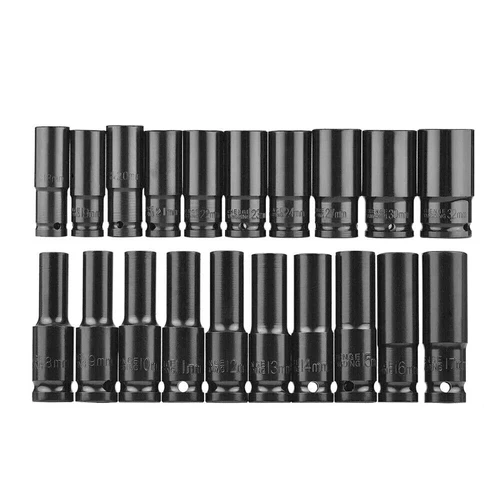 20x Deep Impact Socket Set 1/2 Inch Drive 6 Point Metric 8-32mm Heavy Duty Kits - Picture 9 of 14