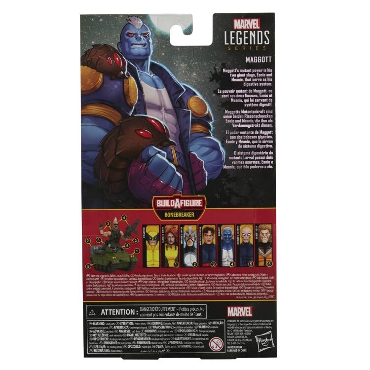 Hasbro Marvel Legends Series X-Men Maggott (Bonebreaker BAF