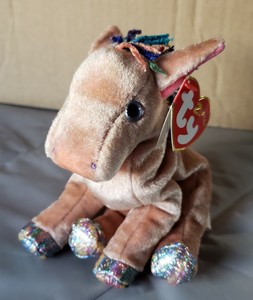 zodiac horse beanie baby