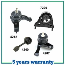 M866 Engine Motor & Trans Mount Set 4PCS For 04-07 Toyota Highlander 2.4L 2WD