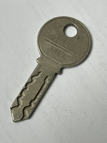 Stanley Vidmar Cabinet Key, A43 Series 1219 - Replacement Key, #A43-1219