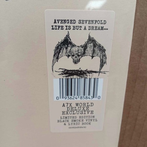 Avenged Sevenfold - Life Is But A Dream (Deluxe Exclusive Black Smoke Vinyl) NEW - Picture 3 of 3