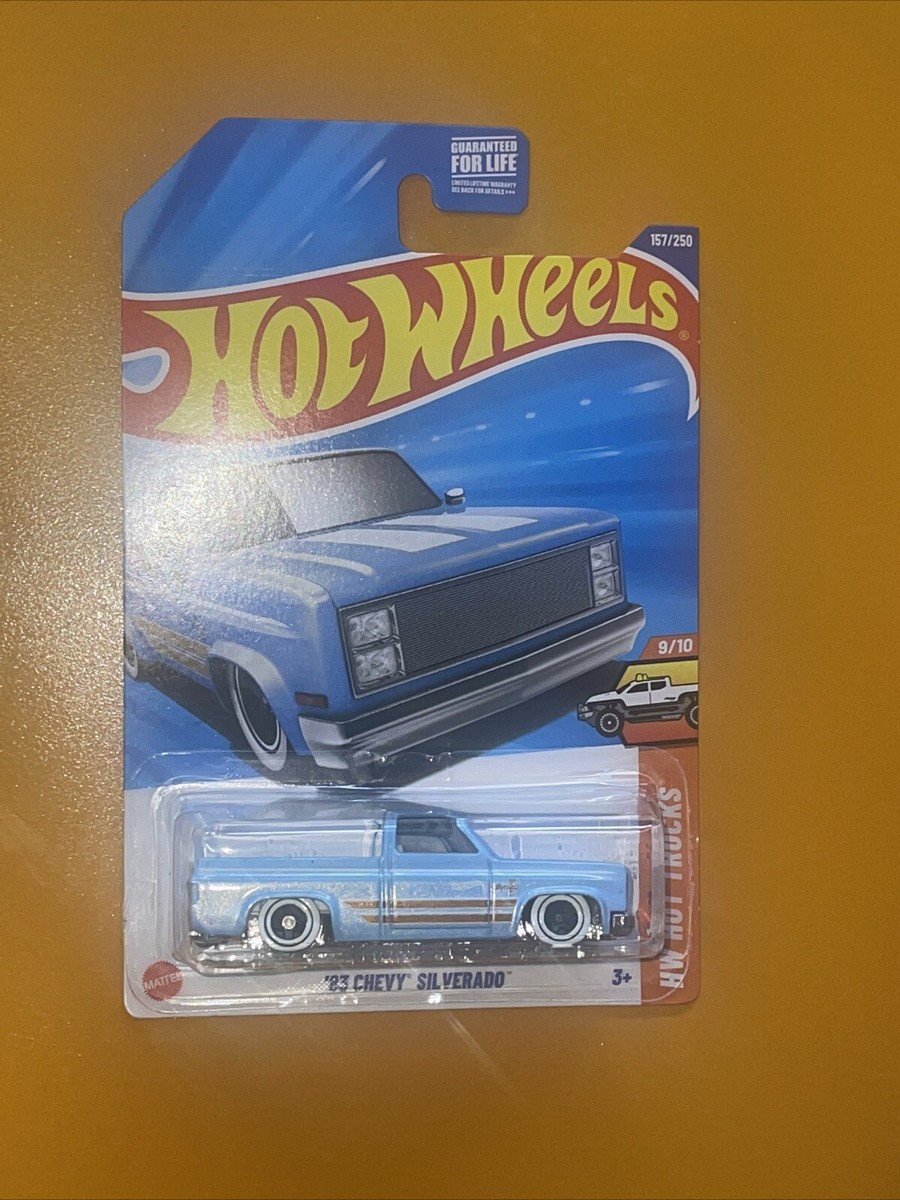 2025 Hot Wheels Blue 83 Chevy Silverado HW Hot Trucks #157 | eBay