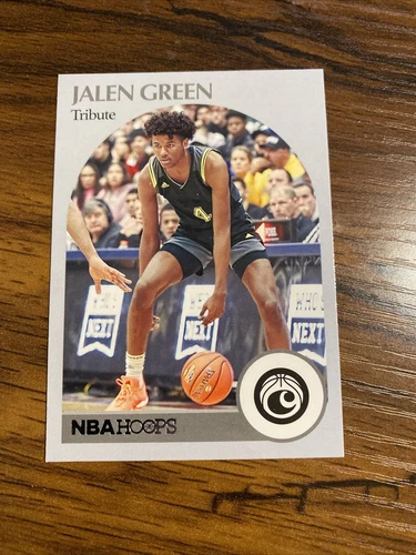 JALEN GREEN 2021-22 Chronicles Draft Picks NBA Hoops Tribute Rookie Card Rockets