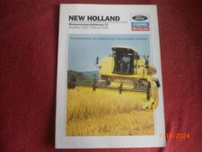 BROCHURE   PUBLICITAIRE   MOISSONNEUSES   BATTEUSES   NEW  HOLLAND   TC 52-54-56