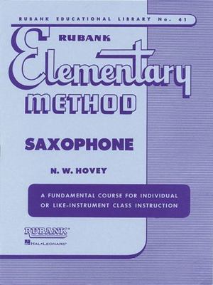 Rubank Elementary Method: Saxophone | Beginner Saxophone Sheet Music Book | Co..