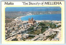 MALTA The Beauty of Mellieha 4x6 Postcard
