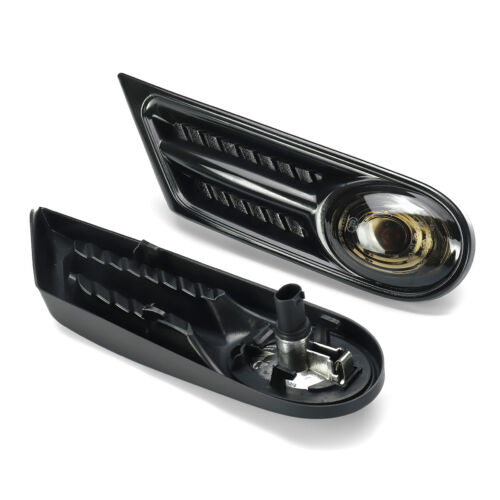 Pair Smoked Indicator Repeater Side Marker Light For BMW MINI COOPER R56 R57 - Foto 2 di 8
