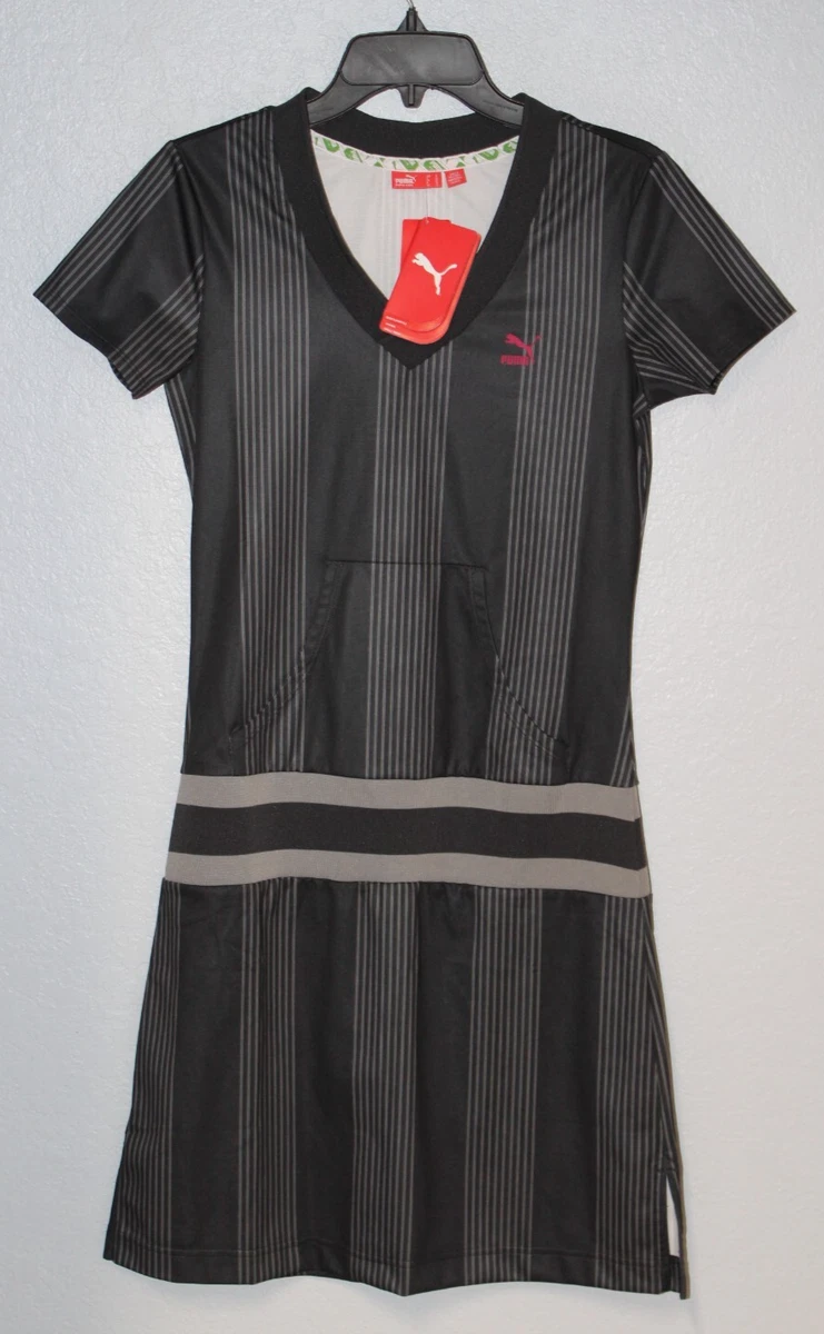 slim fit dress slacks Puma ESSENTIALS LOGO FITTED DRESS  DTLR