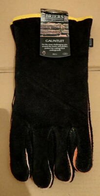 Briers strapazierfähige robuste professionelle Lederhandschuhe für alle Gartenarbeiten