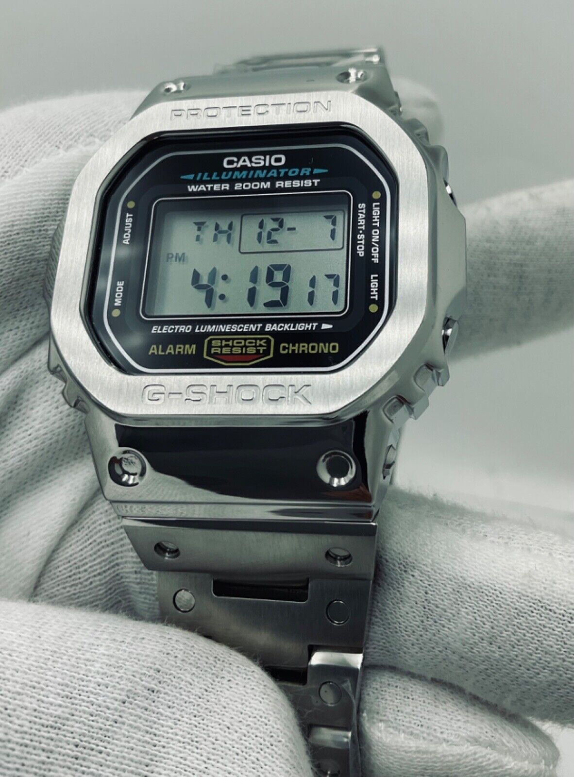 美品限定品G-Shock DW-5600EST STEEL - 時計