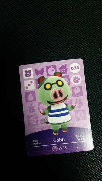 CARTE AMIIBO ANIMAL Crossing 280 Victoria [EUR] Série 3 Near
