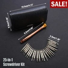 25 in 1 TORX pentalobe Screwdriver Set - Magnetic Head set tool kit mini Pocket