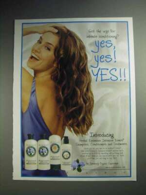 2001 Clairol Herbal Essences Shampoo Ad, Yes, Yes! YES!