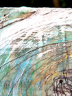 OOAK Framed Original Abstract Art Encaustic Painted Board 10-3/4 "w x 8-3/4 "h — photo 3