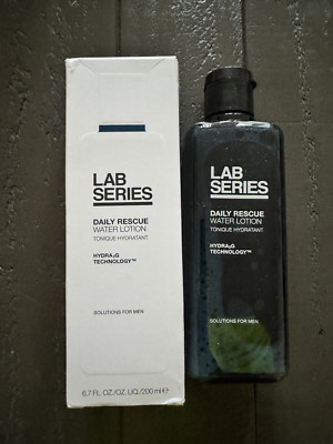 LAB Series Daily Rescue Water Lotion 200ml 6.7oz NEW In Box Solution For MEN
