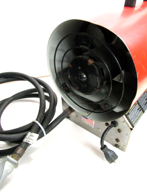 NICE! REDDY HEATER 100,000 BTU PORTABLE FORCED AIR LP PROPANE HEATER +  REGULATOR | eBay