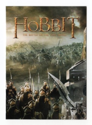 2016 Cryptozoic The Hobbit The Battle of the Five Armies Promo P7 Elves & Dwarfs