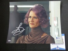 LAURA DERN signed autograph on 20x25 cm STAR WARS in person BECKETT