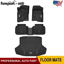 Floor Mats Cargo Liner For 2022- 2026 Honda Civic Sedan All Weather Tpe Rubber