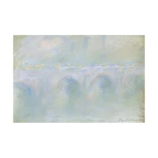 Claude Monet - Le pont de Waterloo (1903) Hand-painted Oil Painting Wall Art