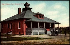 Postcard NY Youngstown New York Guard House Fort Niagara c1910 B12