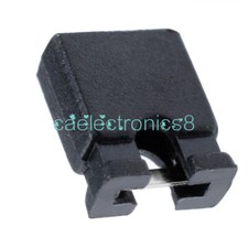 100PCS Pitch jumper shorted cap Headers  Wire Housings 2.54MM SHUNT