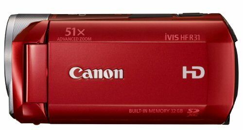 Canon IVIS HF R IVISHFRRD Digital Camcorder Red Optical x Zoom