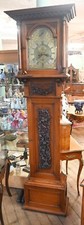 Victorian Grandfather Clock Thomas Page Norwich Long Case
